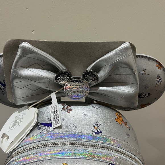 Disney Parks Disney 100 limited edition loungefly bag and ears - Picture 3 of 3